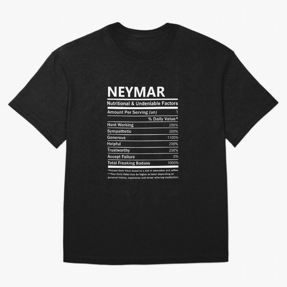 Neymar Name T Shirt - Neymar Nutritional And Undeniable Factors Gift Item Tee Essential T-Shirt Elevate FIFA World Cup 2026 for Fans of Messi and Cristiano Ronaldo and England and Germany, Bringing Worldwide Fan Energy, Dramatic Goals, Stadium