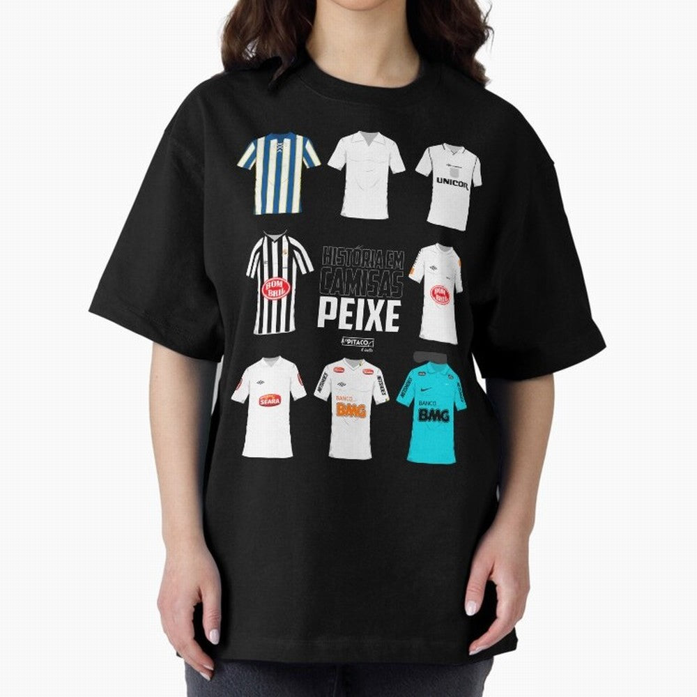 History in Shirts - Santos Classic T-Shirt Celebrate Fan Culture around FIFA World Cup 2026 Group Stage Spirit, Centered on Portugal, Messi, Vintage Soccer Flavor, Modern Football Stars, National Flags and Final Night Emotion; Ideal for Football