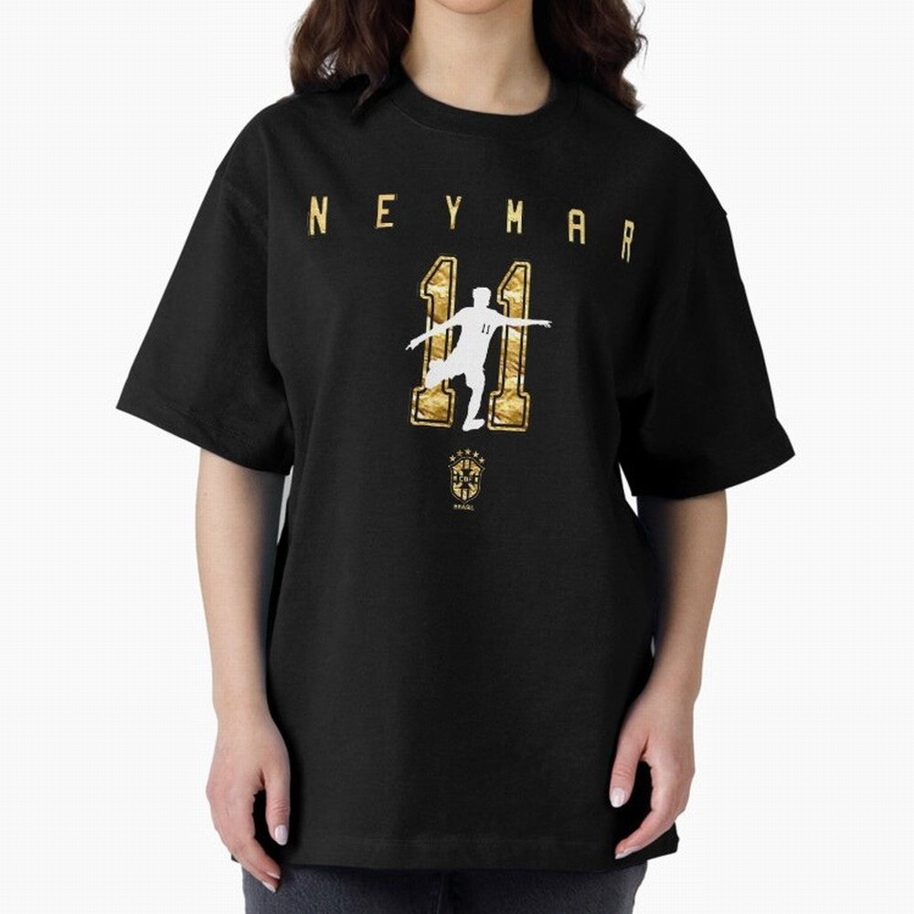 Neymar Gold Design Classic T-Shirt Fuel the Hype around FIFA World Cup 2026 USA Canada Mexico Connected to CR7 and Messi, Germany Energy, Worldwide Fan Energy, Dramatic Goals, Stadium Lights and Championship Celebrations; Perfect for Fans,