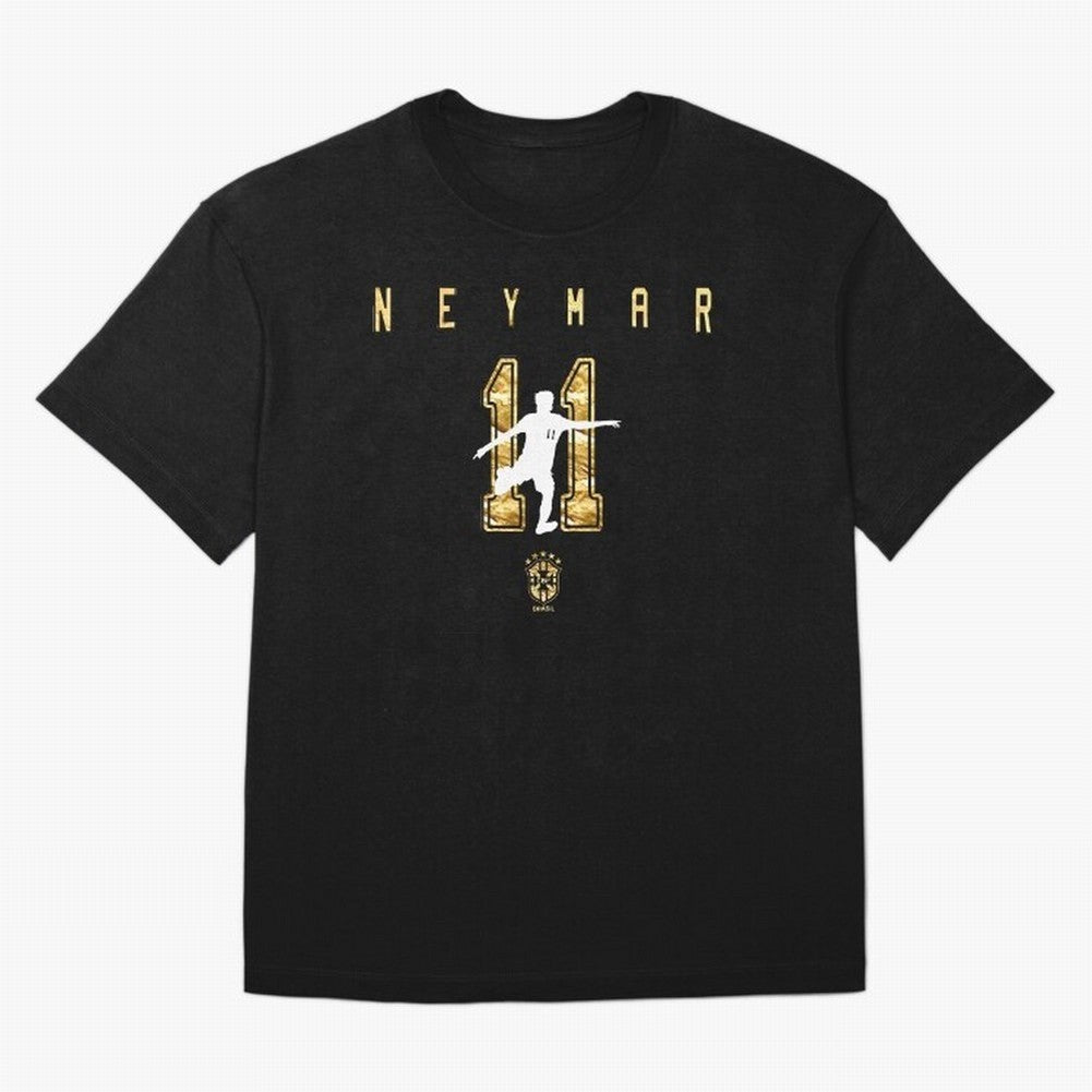 Neymar Gold Design Classic T-Shirt Fuel the Hype around FIFA World Cup 2026 USA Canada Mexico Connected to CR7 and Messi, Germany Energy, Worldwide Fan Energy, Dramatic Goals, Stadium Lights and Championship Celebrations; Perfect for Fans,