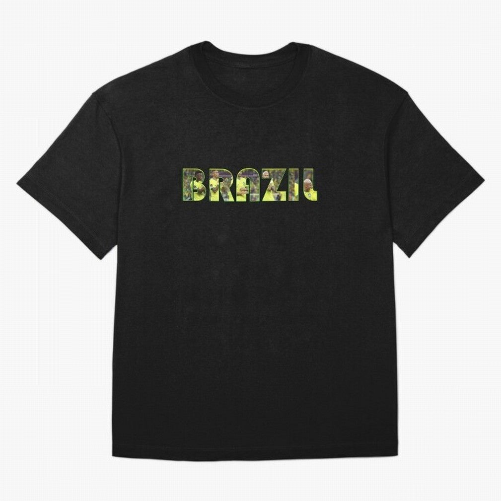 Brazil World Cup T shirt & Stickers Classic T-Shirt Bring Bold Fan Energy to FIFA World Cup 2026 Group Stage for Fans of Neymar, Haaland and Cristiano Ronaldo and Portugal, Bringing Game Day Rituals, Football Legends, Country Pride and the Road to