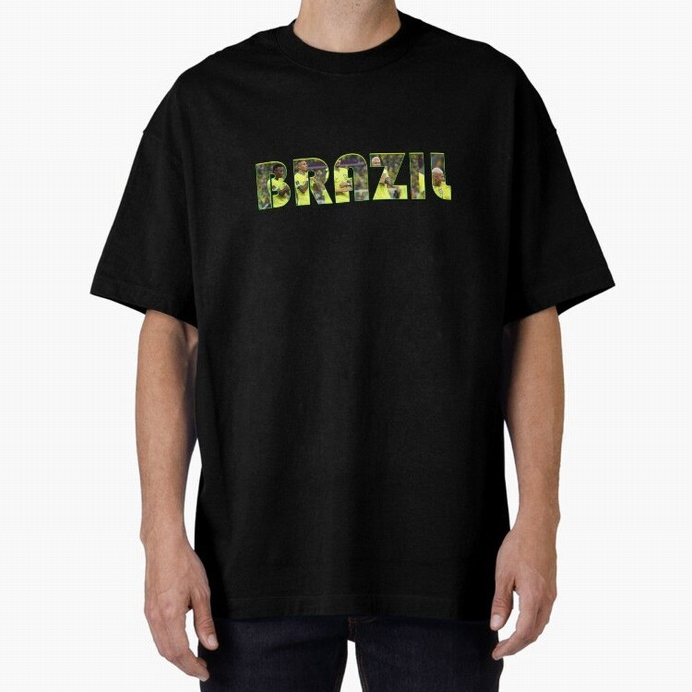 Brazil World Cup T shirt & Stickers Classic T-Shirt Bring Bold Fan Energy to FIFA World Cup 2026 Group Stage for Fans of Neymar, Haaland and Cristiano Ronaldo and Portugal, Bringing Game Day Rituals, Football Legends, Country Pride and the Road to