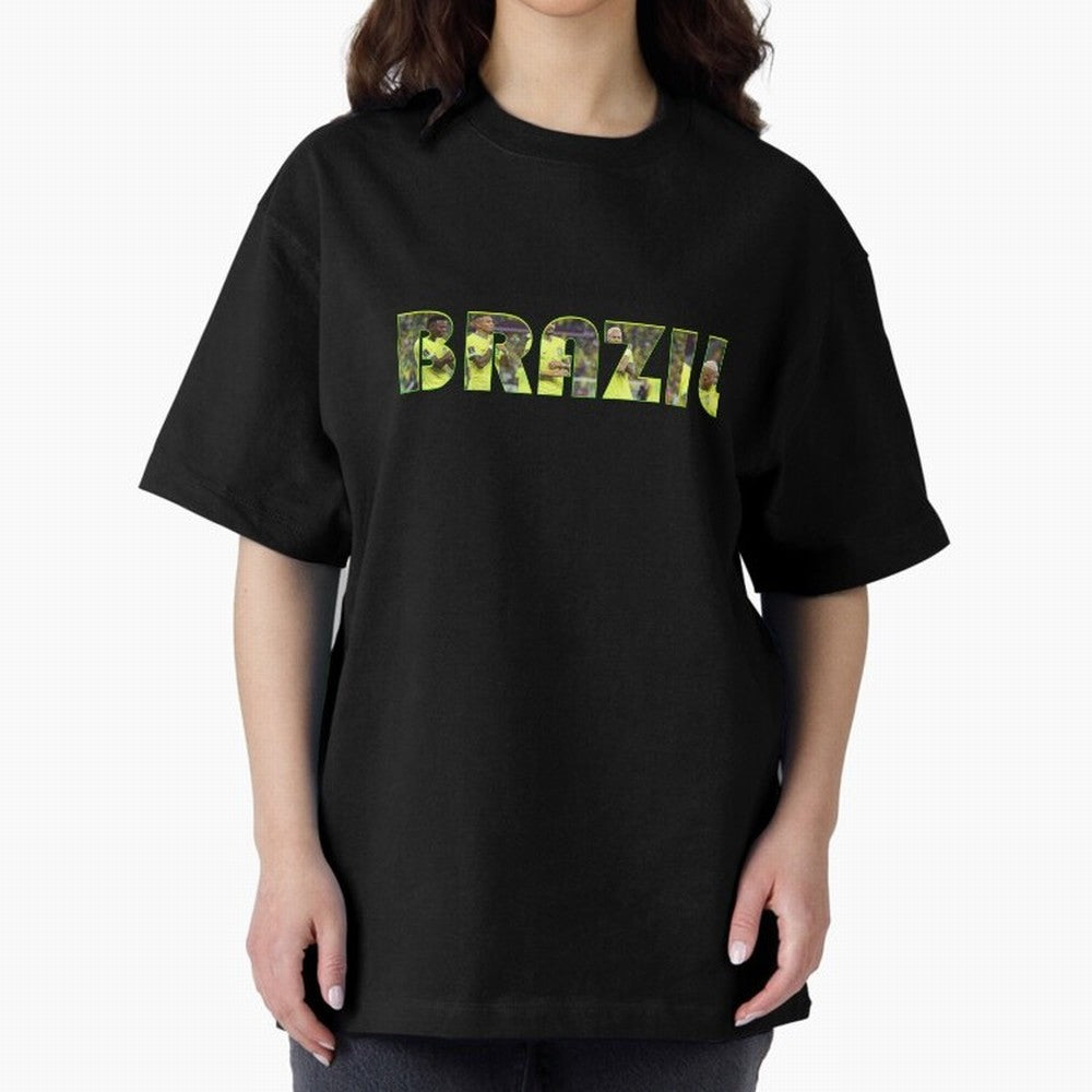 Brazil World Cup T shirt & Stickers Classic T-Shirt Bring Bold Fan Energy to FIFA World Cup 2026 Group Stage for Fans of Neymar, Haaland and Cristiano Ronaldo and Portugal, Bringing Game Day Rituals, Football Legends, Country Pride and the Road to