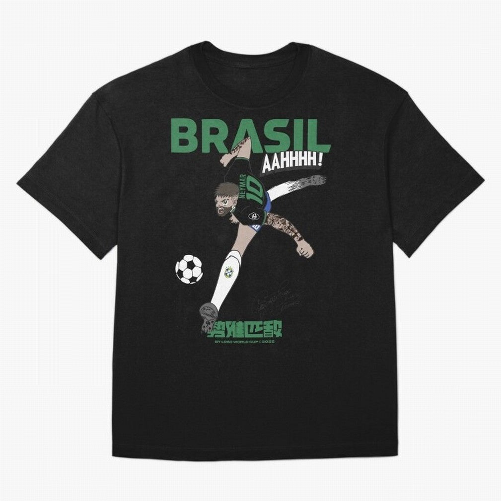 NEYMAR BRAZIL Oversized T-Shirt Build the FIFA World Cup 2026 Group Stage Journey through Neymar, Haaland and Cristiano Ronaldo Highlights, England Pride, Goal Celebration Energy, Supporter Heritage, Football Icons and Worldwide Tournament Joy;