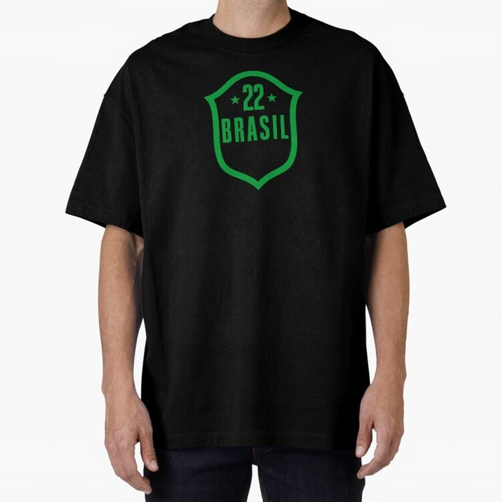 BRASIL 22 Classic T-Shirt Mark FIFA World Cup 2026 Spirit, Capturing England, France and Netherlands, Mbappe, Sports Nostalgia, International Competition, Famous Players and Unforgettable Victories; Great for Watch Parties, Sports Bars, Family