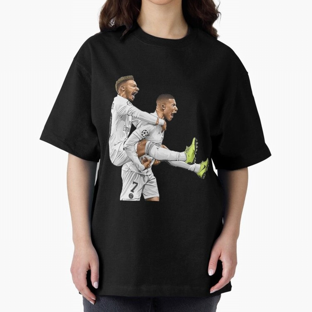 Illustration Neymar Classic T-Shirt Celebrate Unforgettable Nights in FIFA World Cup 2026 for Fans of Neymar and Brazil, Bringing Stadium Chants, National Pride, Trophy Dreams and Unforgettable Football Memories; Great for Watch Parties, Sports