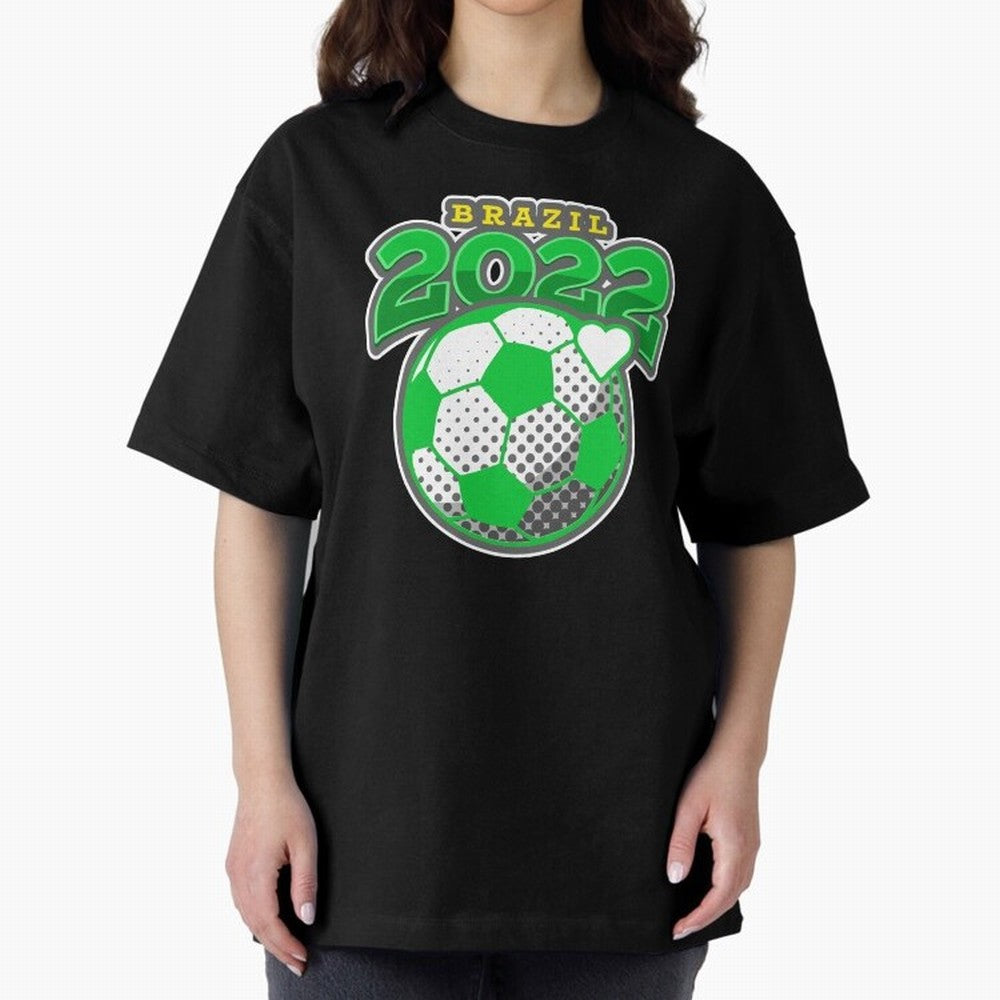 Brazil World Cup Design 2022 Classic T-Shirt Celebrate the Road through Global Football Passion for FIFA World Cup 2026 Group Stage, Capturing Neymar, Haaland and Cristiano Ronaldo, England and Germany, Football History, Final Match Energy, Crowd
