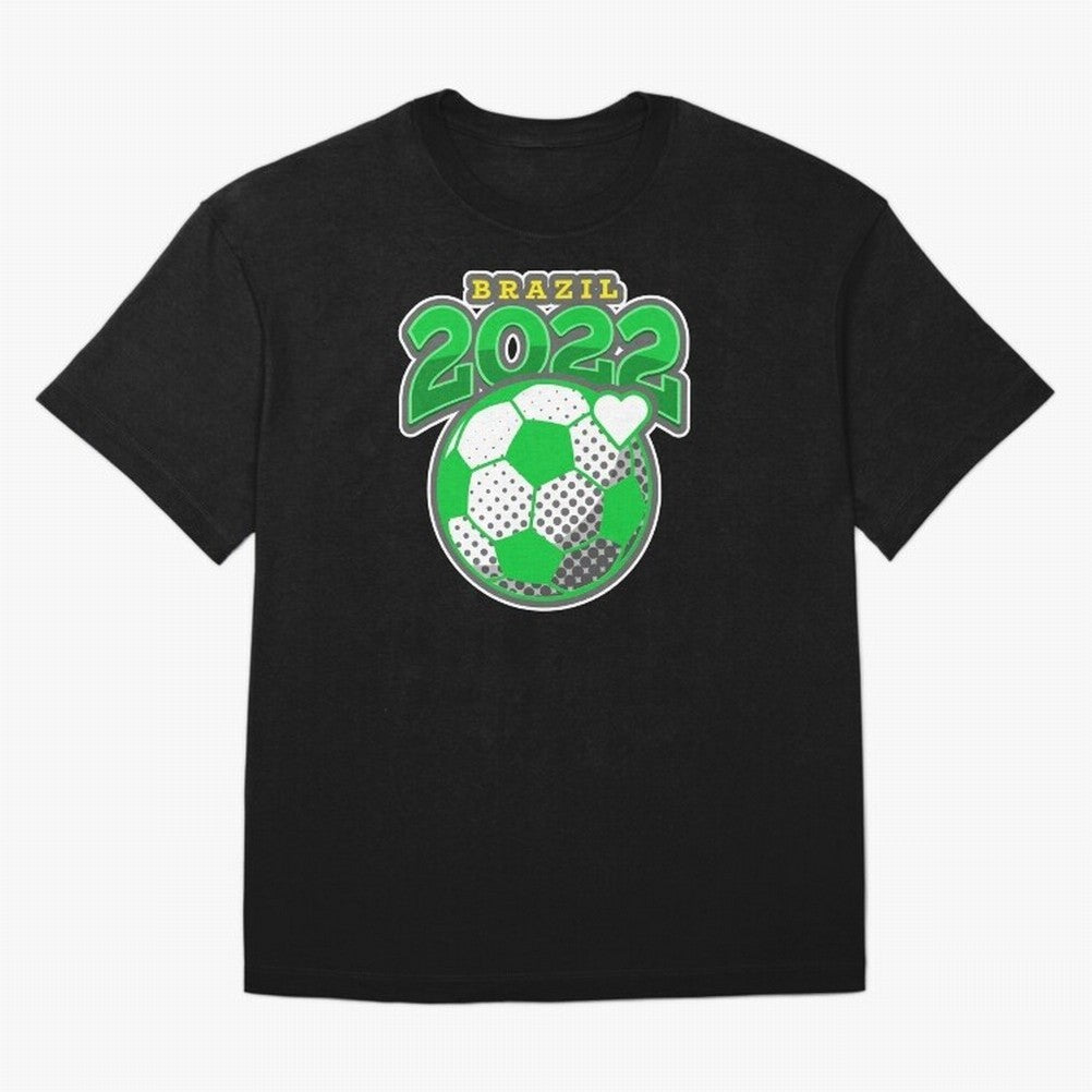 Brazil World Cup Design 2022 Classic T-Shirt Celebrate the Road through Global Football Passion for FIFA World Cup 2026 Group Stage, Capturing Neymar, Haaland and Cristiano Ronaldo, England and Germany, Football History, Final Match Energy, Crowd
