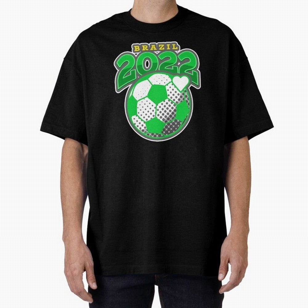 Brazil World Cup Design 2022 Classic T-Shirt Celebrate the Road through Global Football Passion for FIFA World Cup 2026 Group Stage, Capturing Neymar, Haaland and Cristiano Ronaldo, England and Germany, Football History, Final Match Energy, Crowd