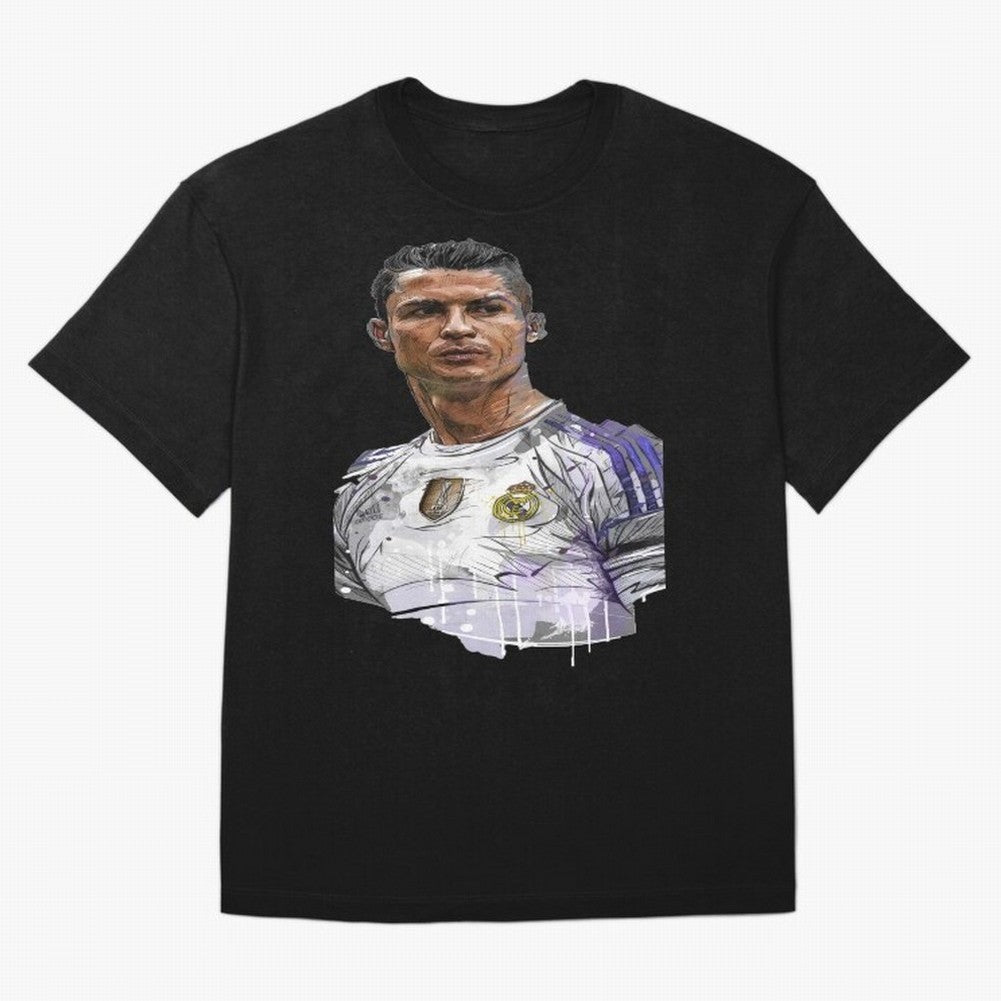 Cristiano Ronaldo Classic T-Shirt Embrace Match Day Hype around FIFA World Cup 2026, Neymar, Haaland and Cristiano Ronaldo, Spain, Fan Favorite Moments, National Team Passion, Big Match Drama and Soccer History; Perfect for Supporters Who Want Bold