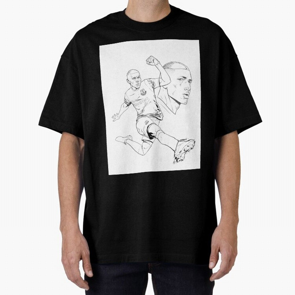 richarlison Oversized T-Shirt Support Iconic Players in FIFA World Cup 2026 USA Canada Mexico Spirit, Inspired by Brazil, Portugal and Argentina, CR7 and Messi, Stadium Chants, National Pride, Trophy Dreams and Unforgettable Football Memories;