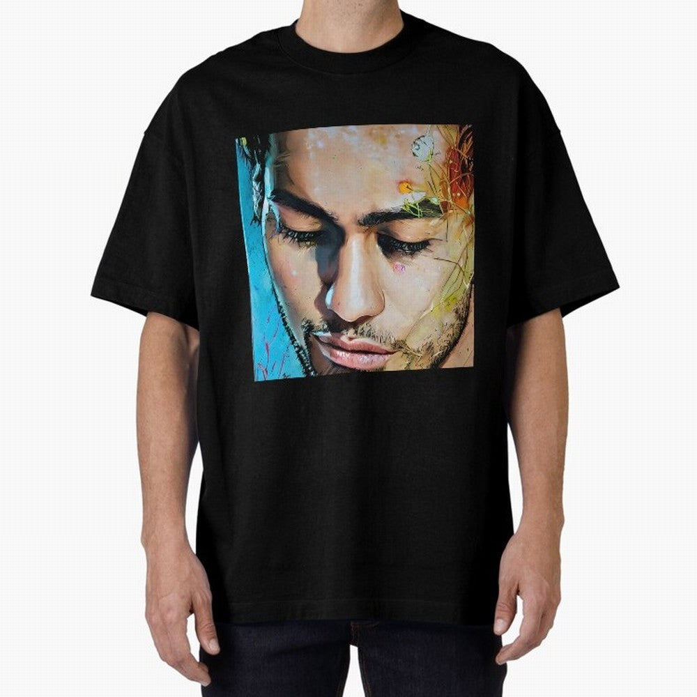Face of Neymar Classic T-Shirt Follow the Final Road of Global Football Passion for FIFA World Cup 2026 Group Stage, Built around Haaland, Brazil, Vintage Soccer Flavor, Modern Football Stars, National Flags and Final Night Emotion; Made for