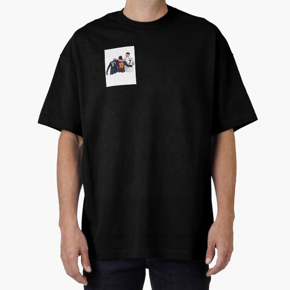 MessixNeymarxRonaldo Classic T-Shirt Stand Proud for Global Football Passion for FIFA World Cup 2026 Group Stage, Highlighting Messi, CR7 and Mbappe, Brazil, Classic Soccer Heritage, Championship Pressure, Fan Loyalty and International Pride;