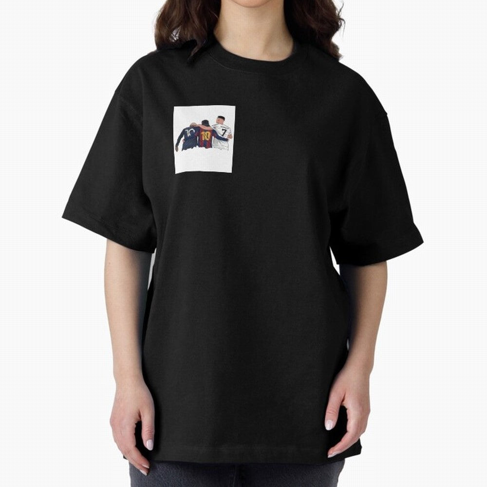 MessixNeymarxRonaldo Classic T-Shirt Stand Proud for Global Football Passion for FIFA World Cup 2026 Group Stage, Highlighting Messi, CR7 and Mbappe, Brazil, Classic Soccer Heritage, Championship Pressure, Fan Loyalty and International Pride;