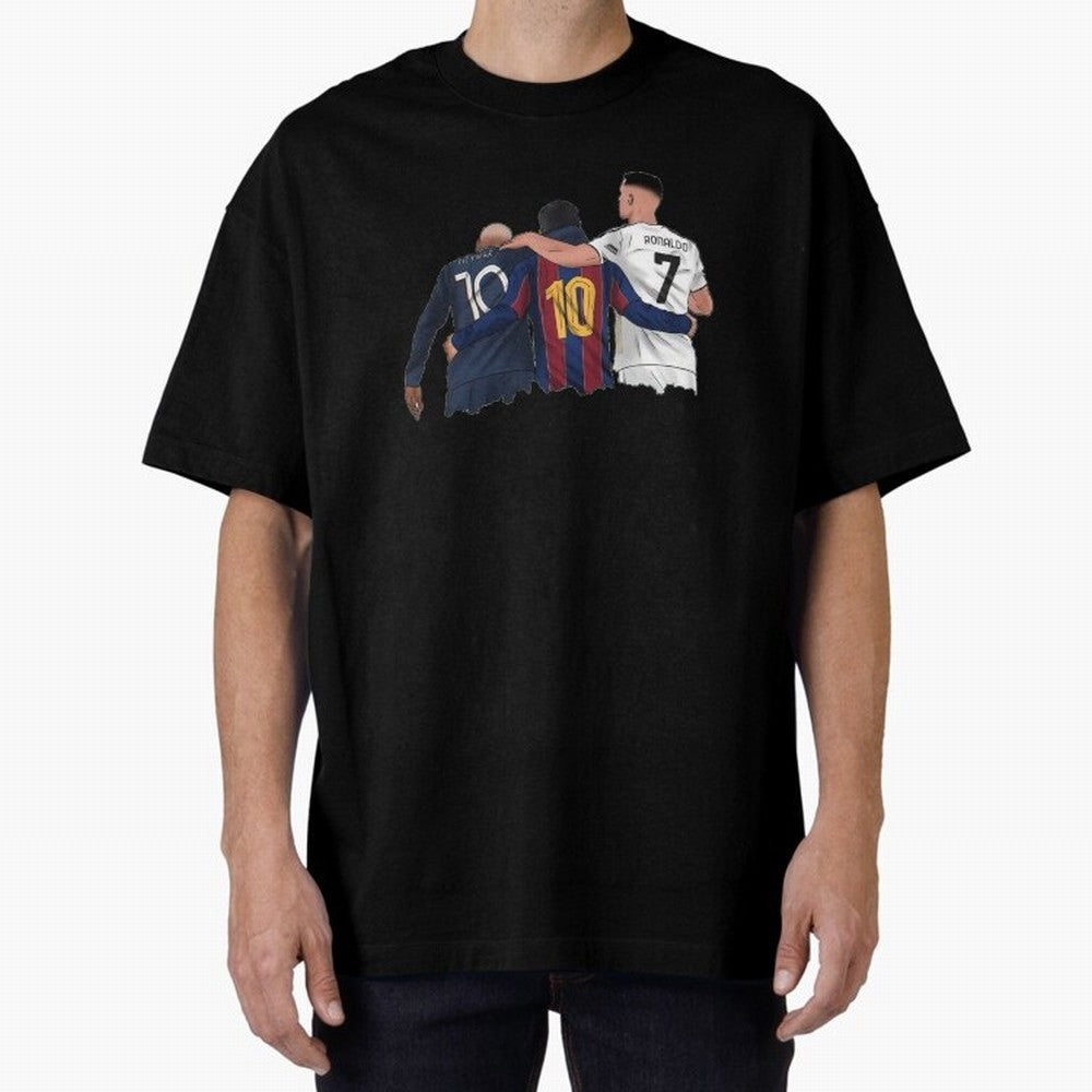 Football Messi, Ronaldo, neymar tshirt Classic T-Shirt Turn Every Weekend Toward FIFA World Cup 2026 for Fans of Mbappe and Brazil, Bringing Sports Nostalgia, International Competition, Famous Players and Unforgettable Victories; Made for