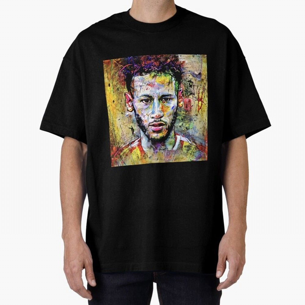 Impression on Neymar Classic T-Shirt Share the Excitement of FIFA World Cup 2026 for Fans of Messi, CR7 and Mbappe and Spain and Netherlands, Bringing Sports Nostalgia, International Competition, Famous Players and Unforgettable Victories; Made for