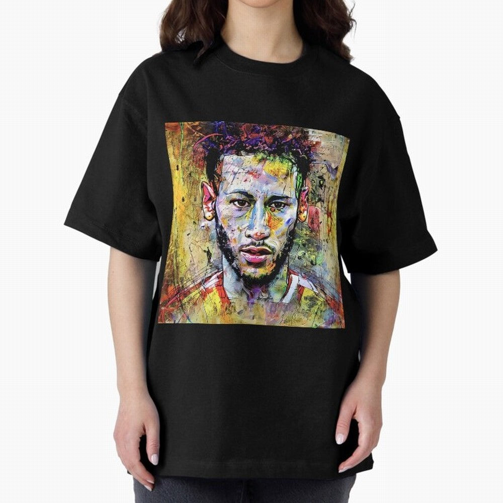 Impression on Neymar Classic T-Shirt Share the Excitement of FIFA World Cup 2026 for Fans of Messi, CR7 and Mbappe and Spain and Netherlands, Bringing Sports Nostalgia, International Competition, Famous Players and Unforgettable Victories; Made for