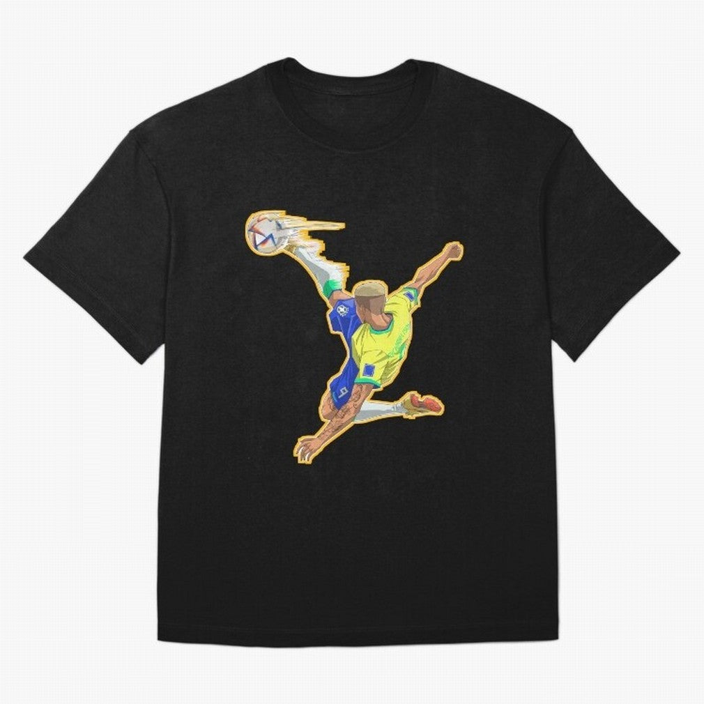 Richarlison Anime Goal Essential T-Shirt Join the Global Buzz around FIFA World Cup 2026 Spirit, with Germany, Messi, Match Day Excitement, Supporter Culture, Golden Goals and Global Football Passion; Made for Die Hard Supporters, Soccer Lovers,