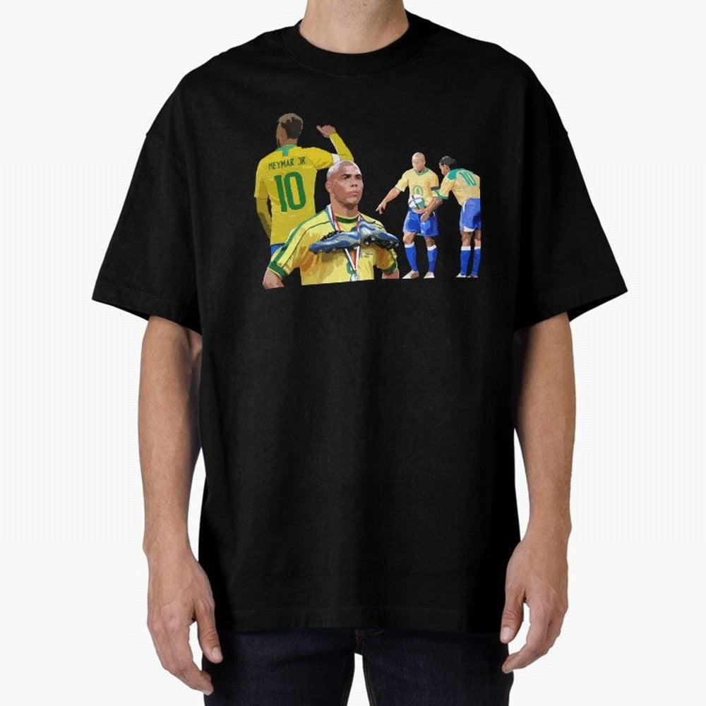 Brazilian Icons Oversized T-Shirt Turn Every Weekend Toward the FIFA World Cup 2026 USA Canada Mexico Journey through Haaland and Mbappe Highlights, Spain Pride, Football Festival Excitement, Trophy Ambitions, Country Rivalries and Star Player