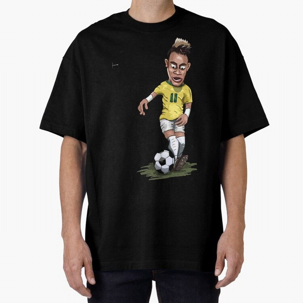 FOOTBALL ARTIST NEYMAR Brasil Essential T-Shirt Honor the Beautiful Game during Match Day Hype around FIFA World Cup 2026 USA Canada Mexico, CR7, England and Germany, Soccer Culture, Superstar Moments, National Team Dreams and Competitive Fire;