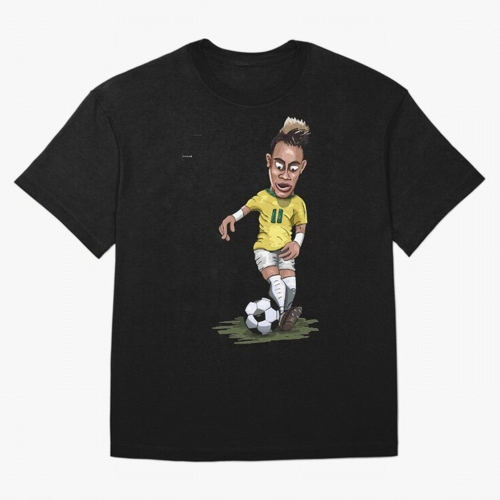 FOOTBALL ARTIST NEYMAR Brasil Essential T-Shirt Honor the Beautiful Game during Match Day Hype around FIFA World Cup 2026 USA Canada Mexico, CR7, England and Germany, Soccer Culture, Superstar Moments, National Team Dreams and Competitive Fire;