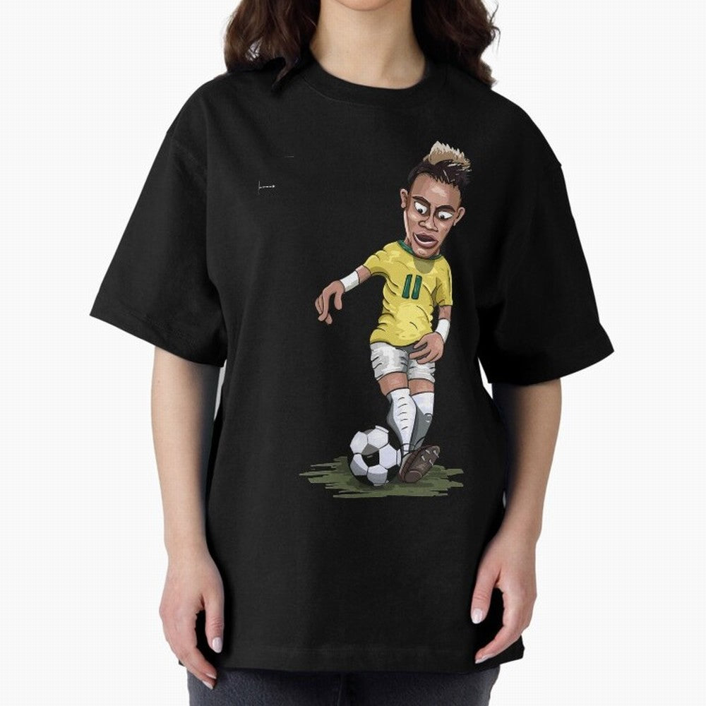 FOOTBALL ARTIST NEYMAR Brasil Essential T-Shirt Honor the Beautiful Game during Match Day Hype around FIFA World Cup 2026 USA Canada Mexico, CR7, England and Germany, Soccer Culture, Superstar Moments, National Team Dreams and Competitive Fire;