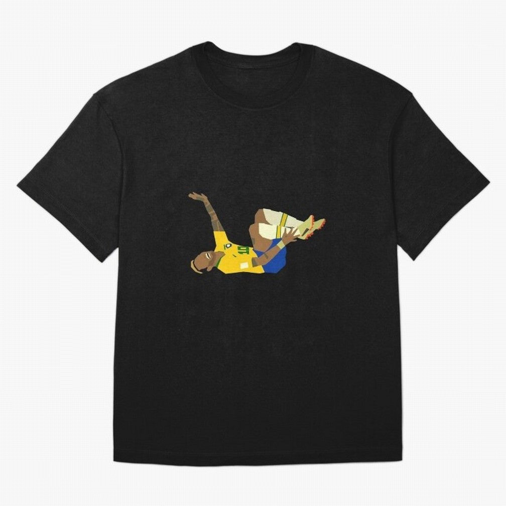 Falling Brazilian Player Classic T-Shirt Refresh FIFA World Cup 2026 USA Canada Mexico for Fans of Cristiano Ronaldo and Portugal, Bringing Worldwide Fan Energy, Dramatic Goals, Stadium Lights and Championship Celebrations; Great for Watch Parties,
