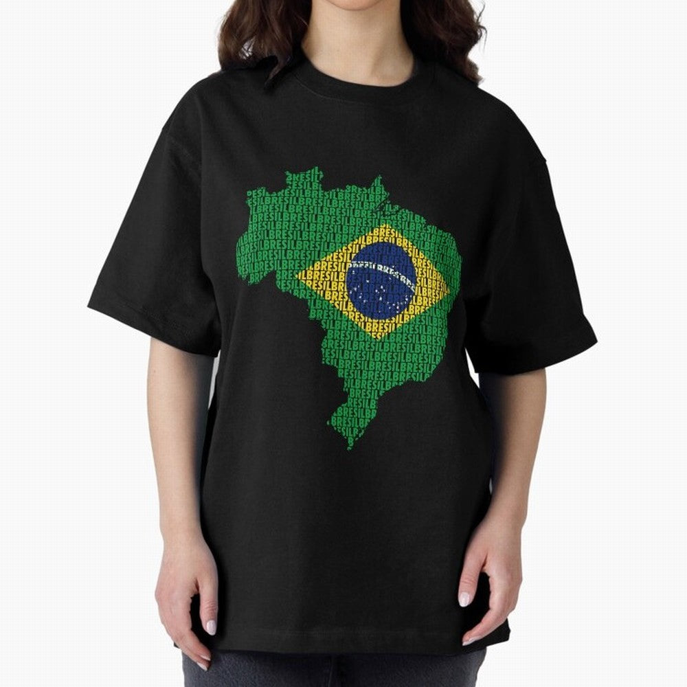 Map of Brazil (Brazil) Classic T-Shirt Make Game Day About FIFA World Cup 2026 Group Stage Spirit, Driven by Spain, Messi and Cristiano Ronaldo, Stadium Memories, Football Loyalty, International Chants and Championship Tradition; Perfect for