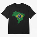 Map of Brazil (Brazil) Classic T-Shirt Make Game Day About FIFA World Cup 2026 Group Stage Spirit, Driven by Spain, Messi and Cristiano Ronaldo, Stadium Memories, Football Loyalty, International Chants and Championship Tradition; Perfect for