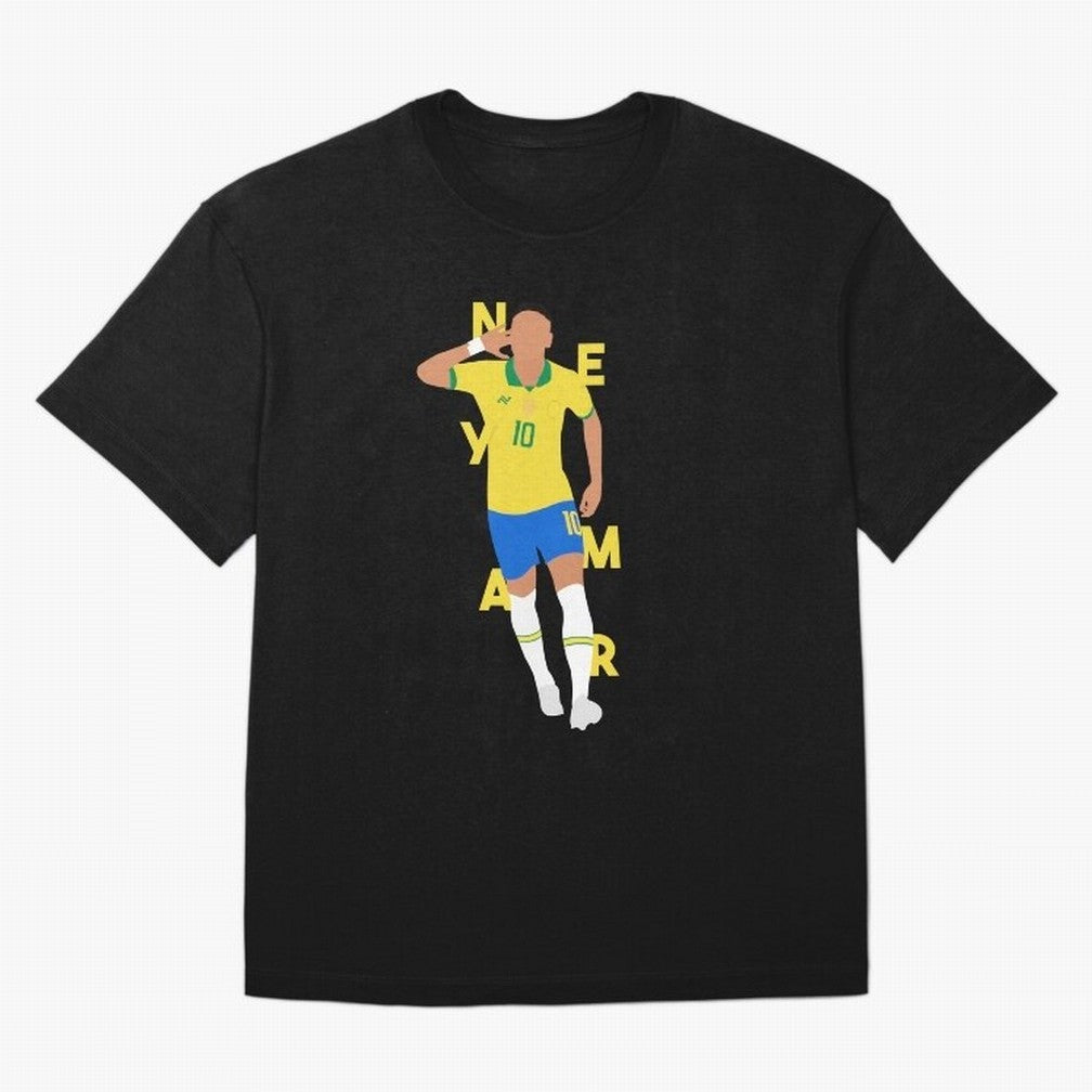 Neymar x Brazil Classic T-Shirt Bring International Match Energy to Match Day Hype around FIFA World Cup 2026 Group Stage, Haaland, Argentina and Brazil, Supporter Pride, Iconic Celebrations, Legendary Names and Global Match Day Energy; Ideal for
