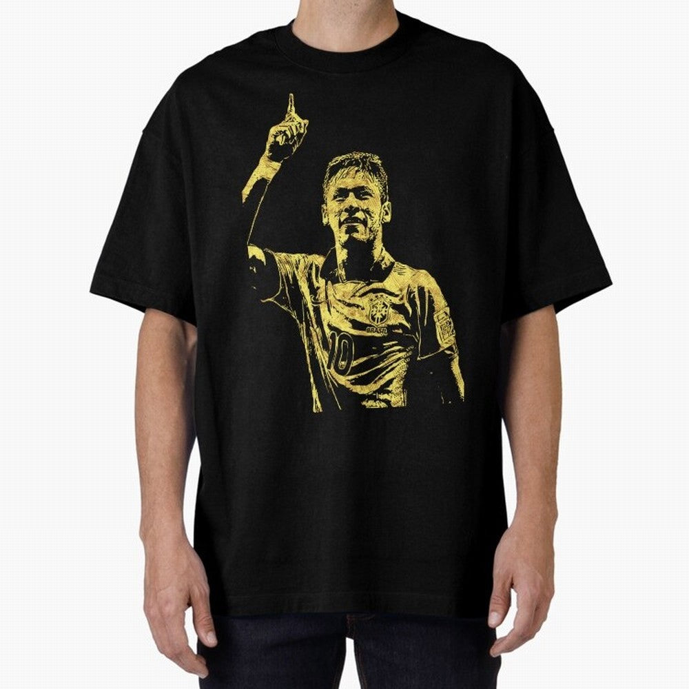 Neymar Fan Art Oversized T-Shirt Cheer for the FIFA World Cup 2026 Group Stage Journey through Cristiano Ronaldo Highlights, England, France and Netherlands Pride, Stadium Chants, National Pride, Trophy Dreams and Unforgettable Football Memories;