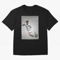 Illustration Neymar Wallpaper Classic T-Shirt Represent Fans Who Live for Match Day Hype around FIFA World Cup 2026 Group Stage, Messi, Neymar and Mbappe, England, Football Festival Excitement, Trophy Ambitions, Country Rivalries and Star Player