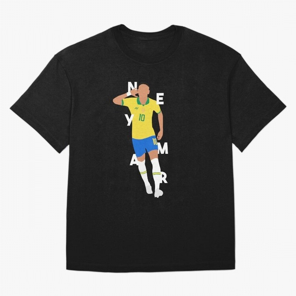 Neymar x Brazil Oversized T-Shirt Bring Match Day Fire to FIFA World Cup 2026 Group Stage Highlighting CR7, Germany Energy, Football Festival Excitement, Trophy Ambitions, Country Rivalries and Star Player Buzz; Created for Match Day Parties,