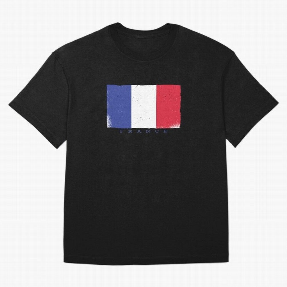 France Flag Design Classic T-Shirt Bring Retro Soccer Energy to FIFA World Cup 2026 USA Canada Mexico Spirit, Inspired by Portugal, Spain and Germany, Mbappe and Neymar, Soccer Culture, Superstar Moments, National Team Dreams and Competitive Fire;