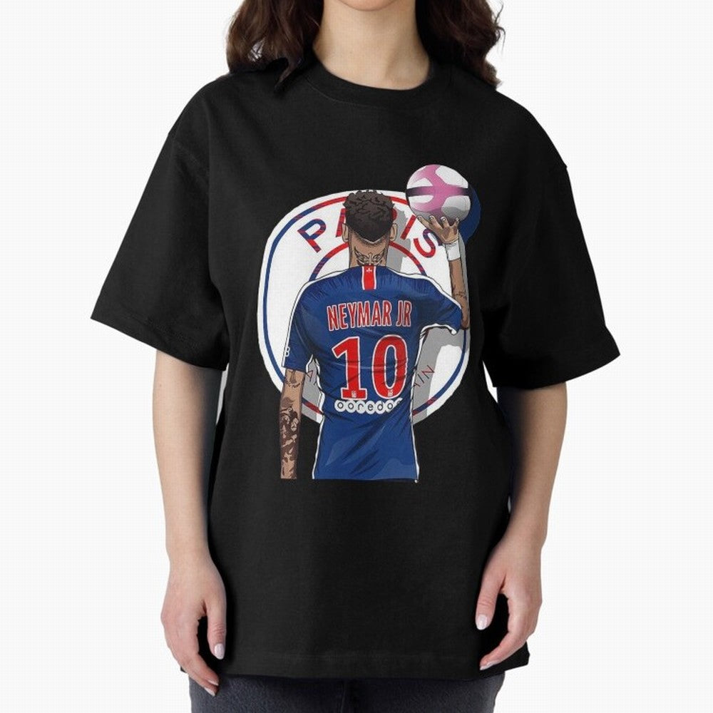 Art Neymar Illustration Classic T-Shirt Relive Legendary Nights from Match Day Hype around FIFA World Cup 2026 Group Stage, Neymar, Argentina, France and Brazil, Fan Favorite Moments, National Team Passion, Big Match Drama and Soccer History; Built