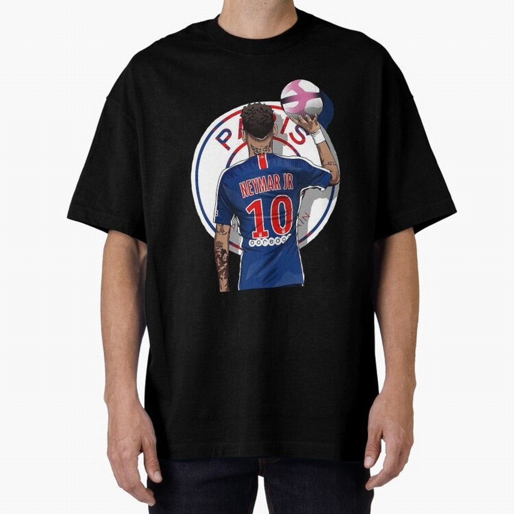 Art Neymar Illustration Classic T-Shirt Relive Legendary Nights from Match Day Hype around FIFA World Cup 2026 Group Stage, Neymar, Argentina, France and Brazil, Fan Favorite Moments, National Team Passion, Big Match Drama and Soccer History; Built