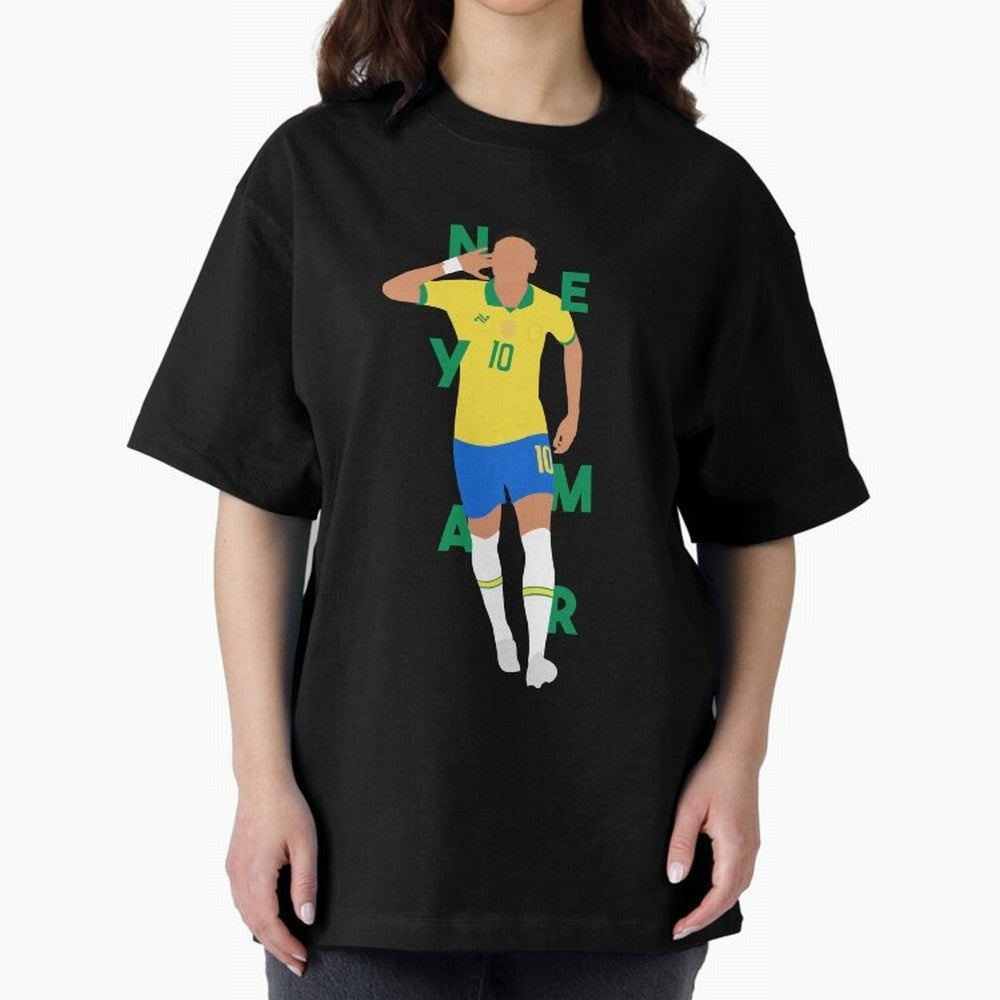 Neymar x Brazil Classic T-Shirt Support Your Favorite Stars during FIFA World Cup 2026 for Fans of Mbappe and Neymar and France and Portugal, Bringing Soccer Culture, Superstar Moments, National Team Dreams and Competitive Fire; Perfect for People