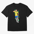 Neymar x Brazil Classic T-Shirt Support Your Favorite Stars during FIFA World Cup 2026 for Fans of Mbappe and Neymar and France and Portugal, Bringing Soccer Culture, Superstar Moments, National Team Dreams and Competitive Fire; Perfect for People