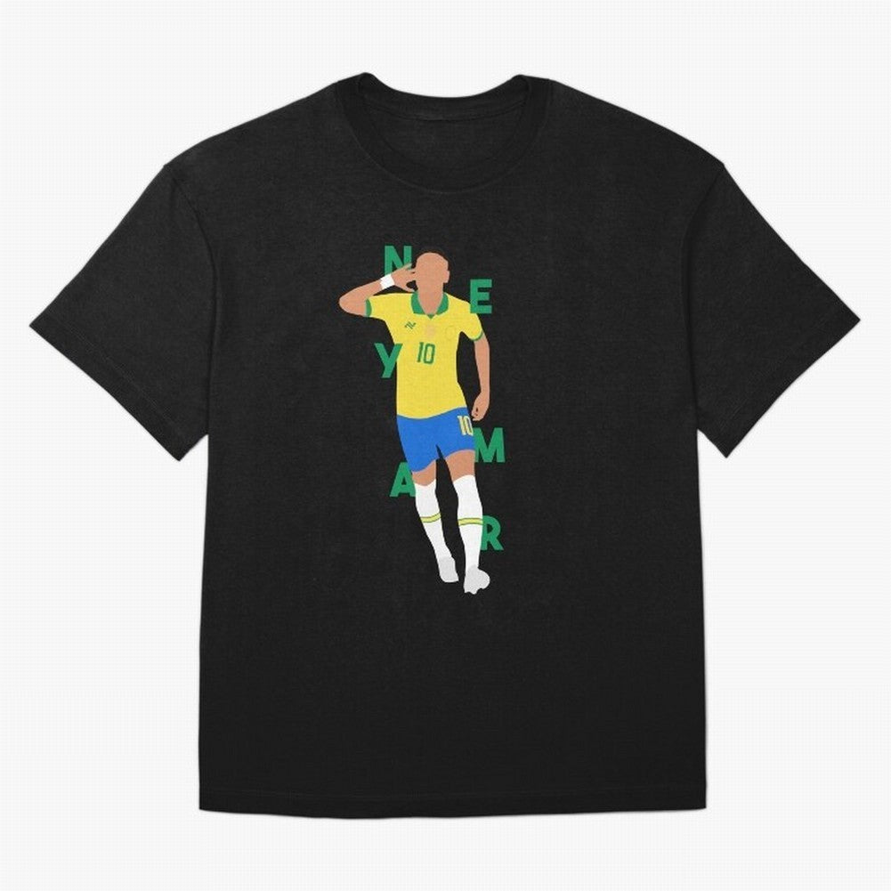 Neymar x Brazil Classic T-Shirt Support Your Favorite Stars during FIFA World Cup 2026 for Fans of Mbappe and Neymar and France and Portugal, Bringing Soccer Culture, Superstar Moments, National Team Dreams and Competitive Fire; Perfect for People