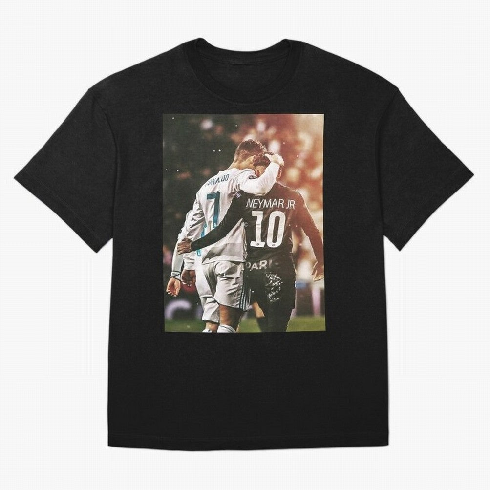 CR7 N Neymar Essential T-Shirt Bring World Football Passion into Global Football Passion for FIFA World Cup 2026 Group Stage, Featuring Mbappe and Neymar, Argentina and Brazil, Classic Soccer Heritage, Championship Pressure, Fan Loyalty and