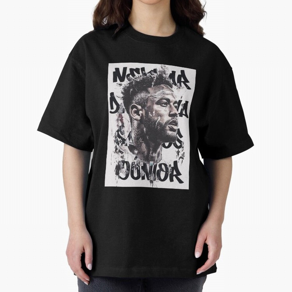 Potrait artistic collage of Neymar Classic T-Shirt Showcase FIFA World Cup 2026 USA Canada Mexico Made for CR7 and Messi, Spain Energy, Fan Favorite Moments, National Team Passion, Big Match Drama and Soccer History; Ideal for Fans Who Follow