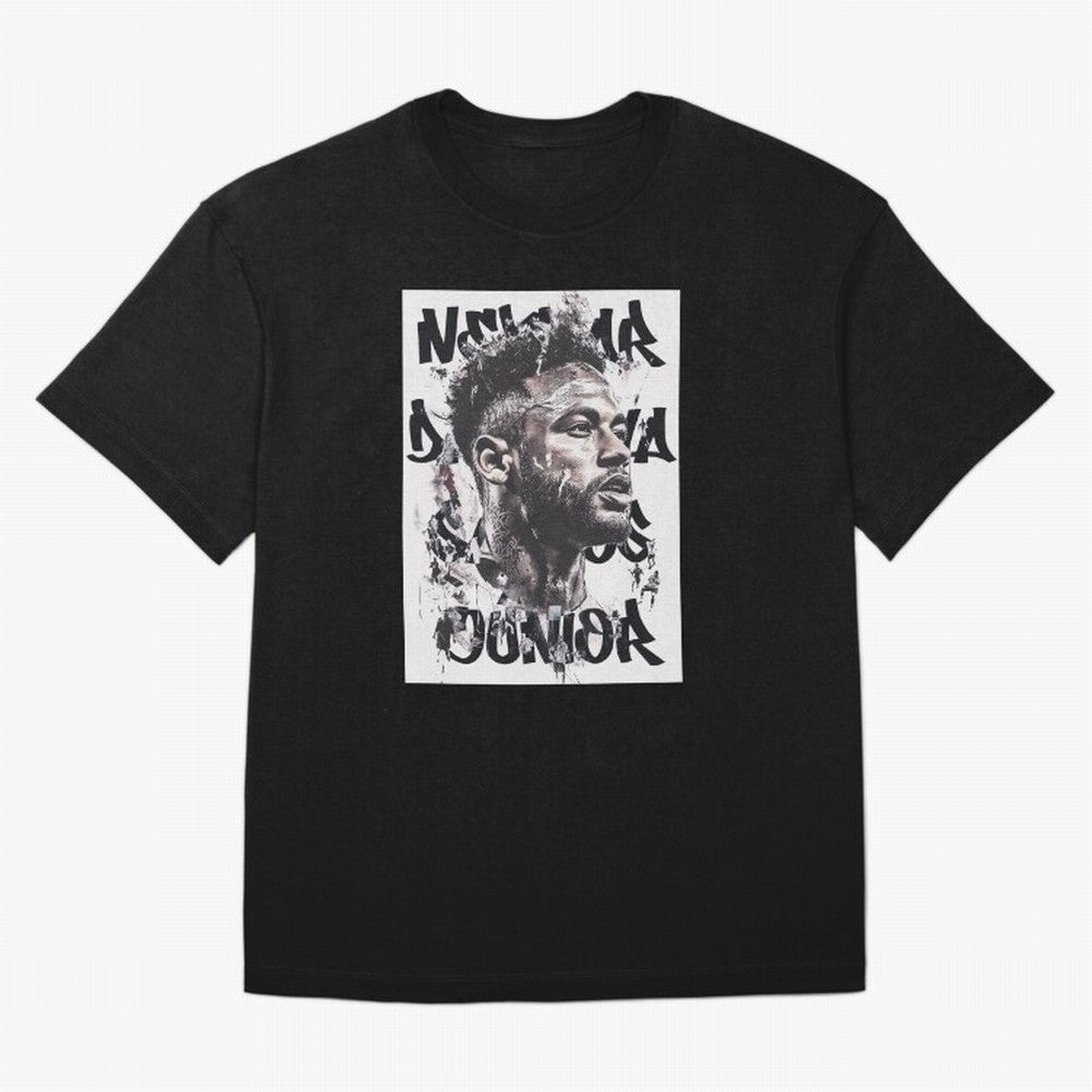 Potrait artistic collage of Neymar Classic T-Shirt Showcase FIFA World Cup 2026 USA Canada Mexico Made for CR7 and Messi, Spain Energy, Fan Favorite Moments, National Team Passion, Big Match Drama and Soccer History; Ideal for Fans Who Follow