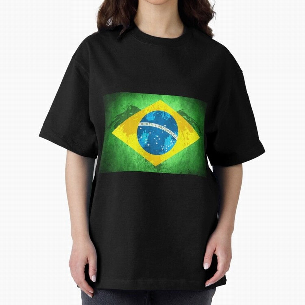 Brazil Oversized T-Shirt Unlock FIFA World Cup 2026 Filled with Messi, CR7 and Mbappe, Argentina and Brazil Energy, Soccer Culture, Superstar Moments, National Team Dreams and Competitive Fire; Ideal for Fans Who Follow Messi, Cristiano Ronaldo,