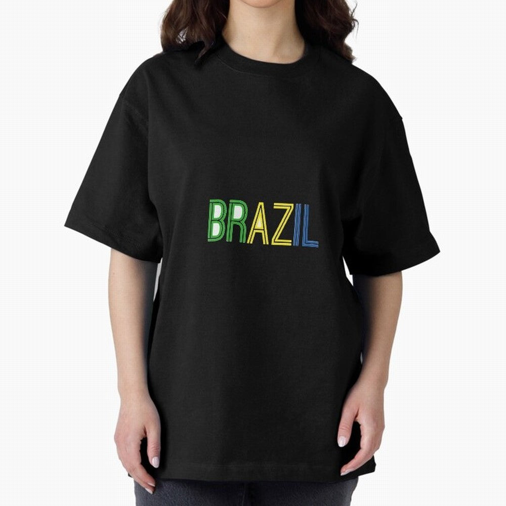 Simple Brazil Sticker Classic T-Shirt Celebrate the Next Chapter of Global Football Passion for FIFA World Cup 2026 Group Stage, with Mbappe and Neymar, Argentina, Tournament Hype, Historic Matchups, Family Viewing Parties and Global Sports Pride;