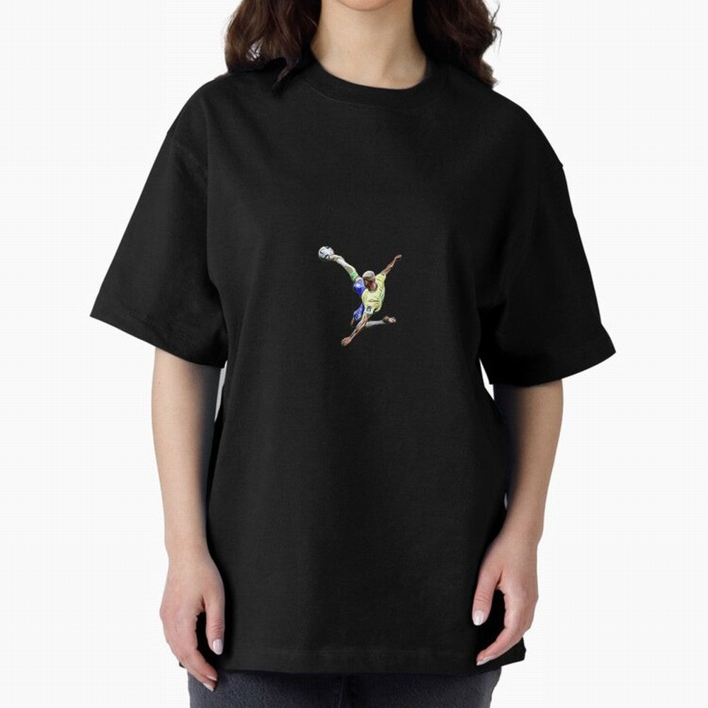 Richarlison best goal Oversized T-Shirt Experience the FIFA World Cup 2026 USA Canada Mexico Journey through Cristiano Ronaldo, Haaland and CR7 Highlights, Brazil Pride, Football History, Final Match Energy, Crowd Noise and Once in a Lifetime