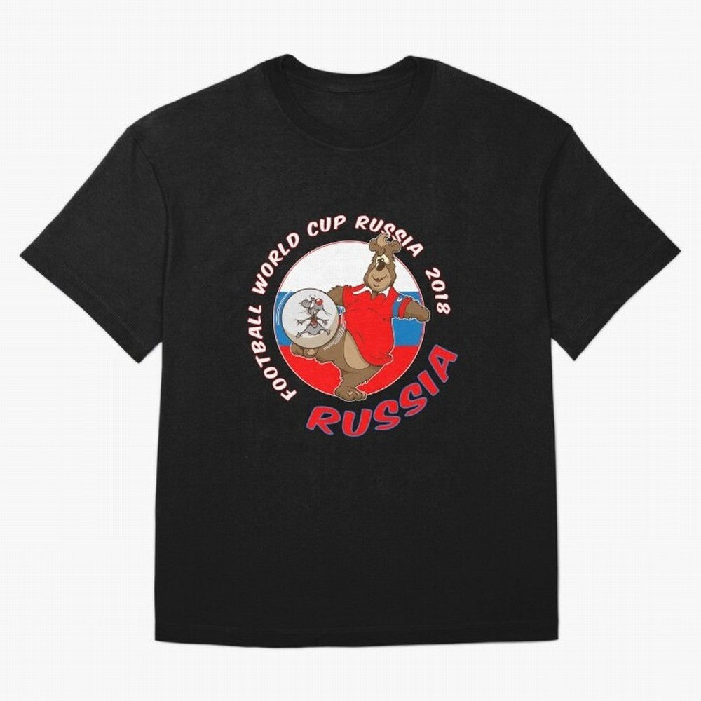 Russia football World Cup Russia 2018 T shirt and merchandise Oversized T-Shirt Upgrade FIFA World Cup 2026 USA Canada Mexico for Fans of Haaland and Mbappe and Argentina, Bringing Stadium Memories, Football Loyalty, International Chants and
