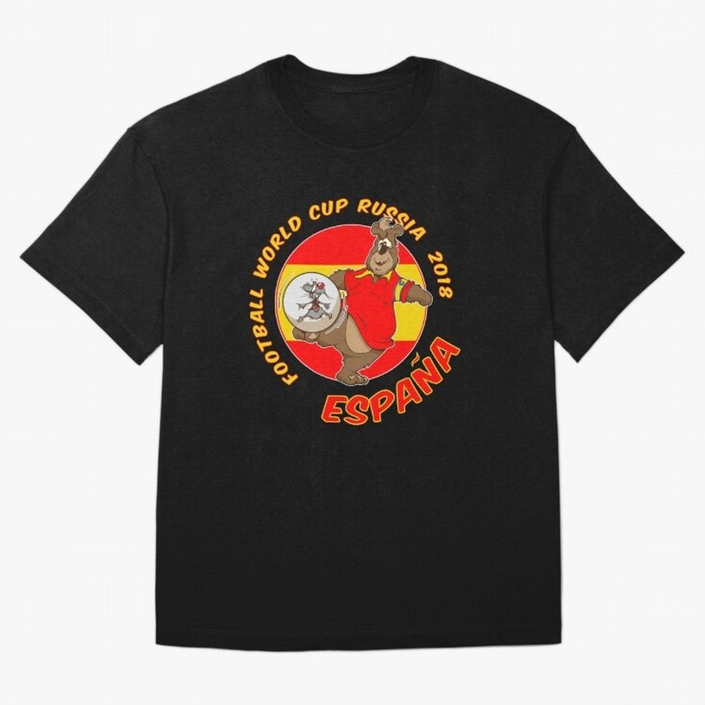 Spain football World Cup Russia 2018 T shirt and merchandise Classic T-Shirt Celebrate Fan Favorites in FIFA World Cup 2026 USA Canada Mexico Spirit, Capturing France and Portugal, Messi, Neymar and Mbappe, Supporter Pride, Iconic Celebrations,