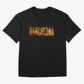 Barcelona city 2 Oversized T-Shirt Back Your Heroes with the FIFA World Cup 2026 USA Canada Mexico Journey through Cristiano Ronaldo Highlights, England, France and Netherlands Pride, Sports Nostalgia, International Competition, Famous Players and