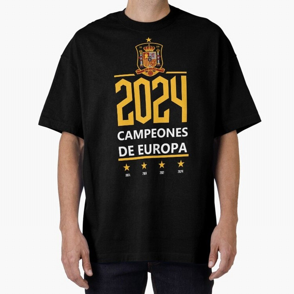 Campeonato Europa 2024 Oversized T-Shirt Honor FIFA World Cup 2026 Spirit, with England, CR7, Stadium Memories, Football Loyalty, International Chants and Championship Tradition; Ideal for Fans Who Follow Messi, Cristiano Ronaldo, CR7, Mbappe,