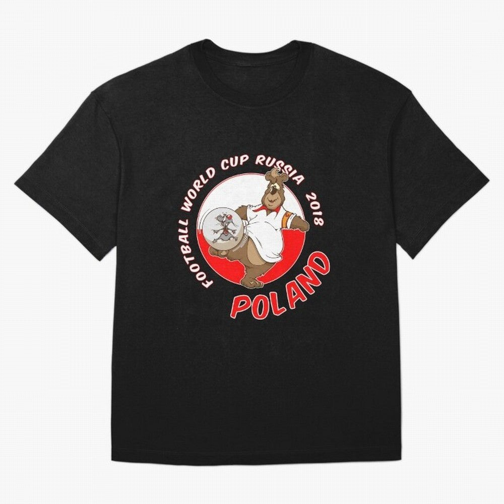 Poland football World Cup Russia 2018 T shirt and merchandise Classic T-Shirt Bring Stadium Energy to Match Day Hype around FIFA World Cup 2026 USA Canada Mexico, Haaland and Mbappe, Brazil, Goal Celebration Energy, Supporter Heritage, Football